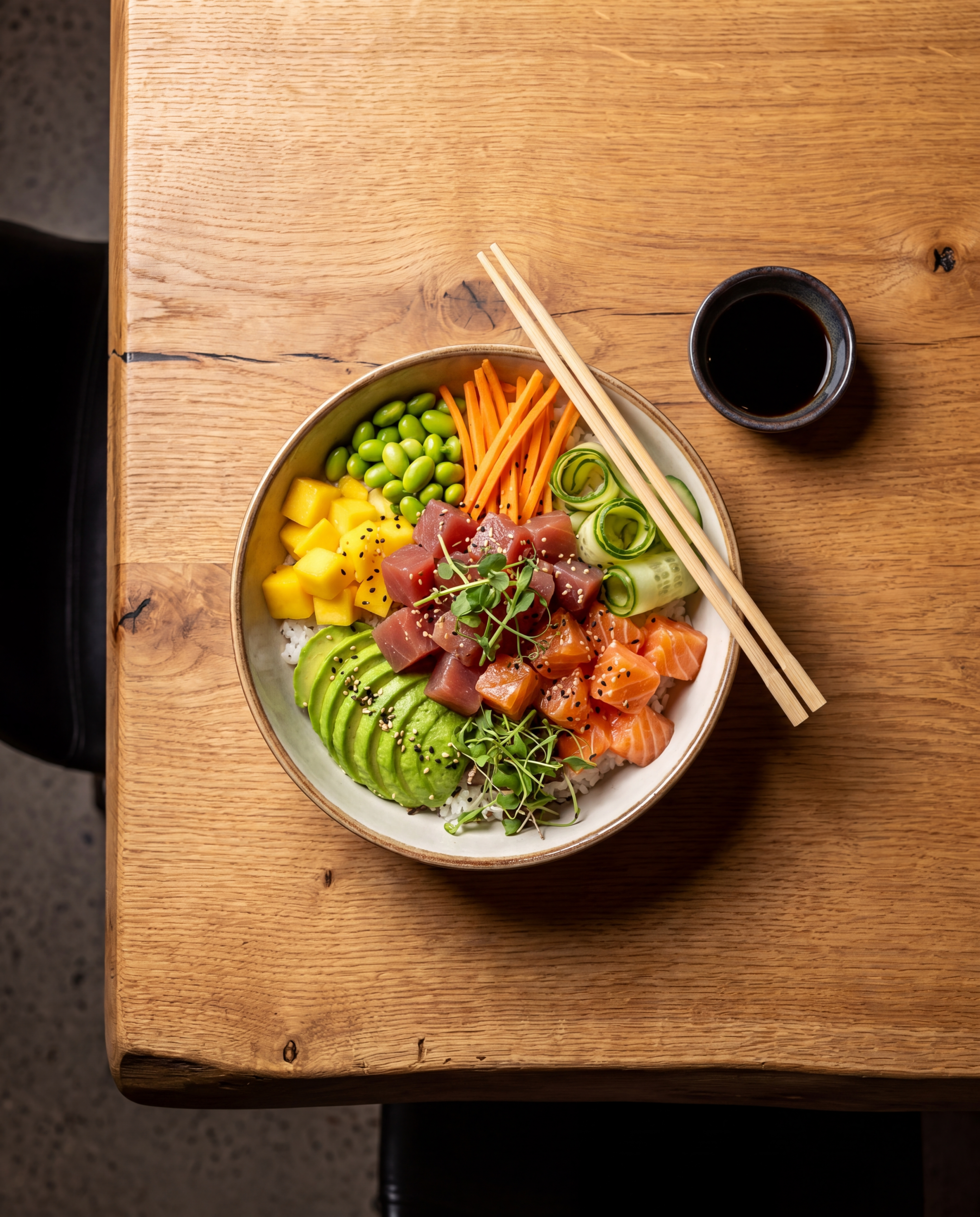 Poke bowls a Gallarate con salmone e tonno freschi del Raro Bistrot